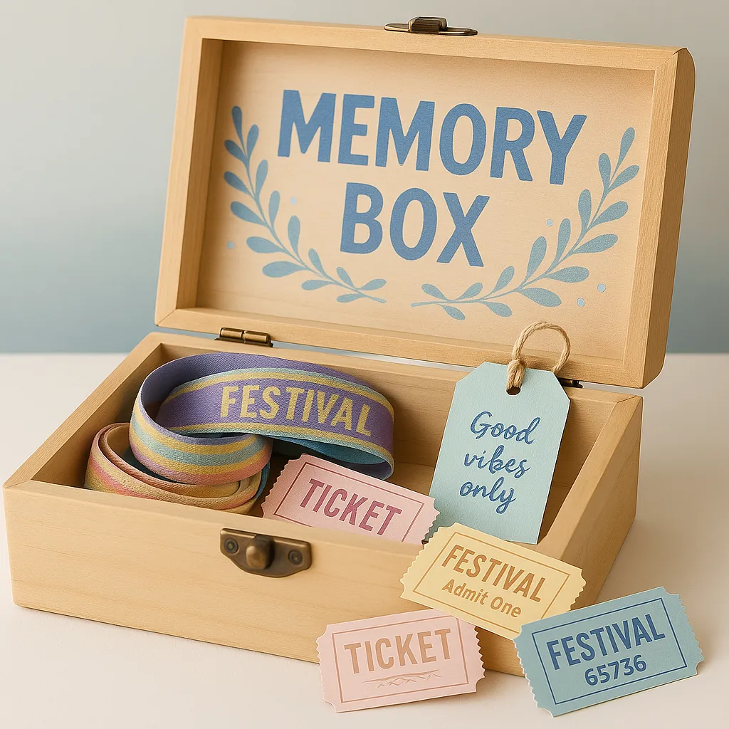 festival memory box pastel