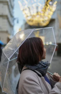 Festival regenoutfit paraplu